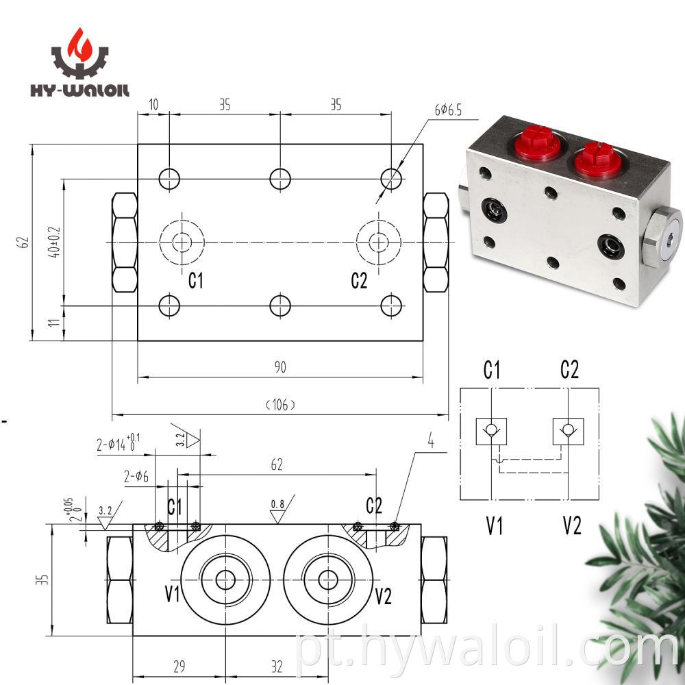 Pilot Operated Check Valve